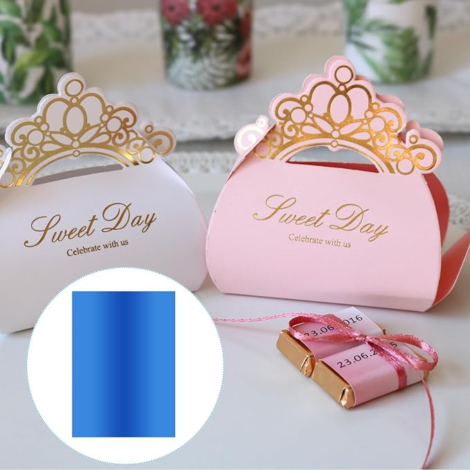 PATIKIL 11.7x8.3" Hot Stamping Foil Paper Sheet, 20 Sheets A4 Heat Transfer Hot - Image 5