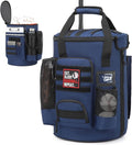 Baseball Bucket Bag 6 Gallon Bucket Cover Organizer w/Padded Seat tactical Softball Coaches Bag for Balls, Bat, Gloves, Scoreboards
