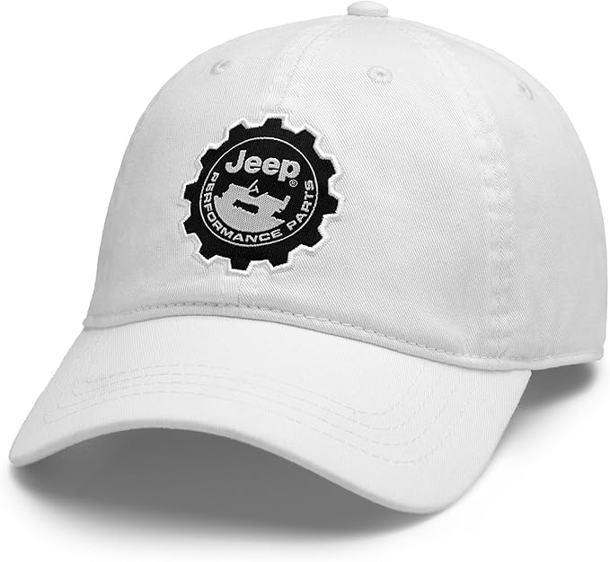 Jeep Performance Parts Baseball Cap | Woven Patch Hat | Adjustable | Officially Licensed