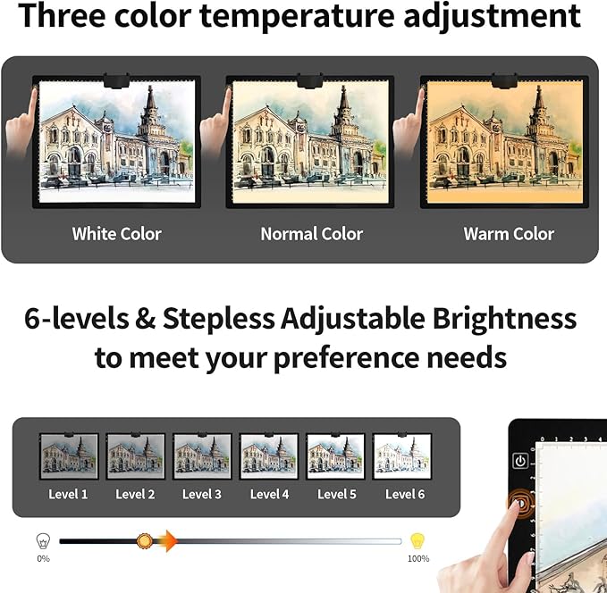 Rechargeable A3 Light Pad for Diamond Painting - Image 5