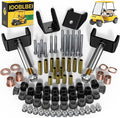 1993-UP Club Car Deluxe Repair Bushing Kit for DS, Golf Cart Front and Rear End Bushing Kit, Club Car King Ping Repair Kit, Full Set Club Car DS Front End Rebuild Kit OEM# 1016384 1015583 1016386