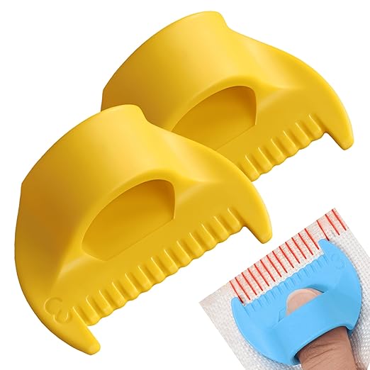 2 PCS 3mm Edge Lock Seam Guide, Mini Sewing Finger Ruler by Unknown