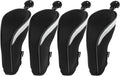 Andux Mesh Golf Hybrid Club Head Covers with Dial Number Tags, 4pcs/Set