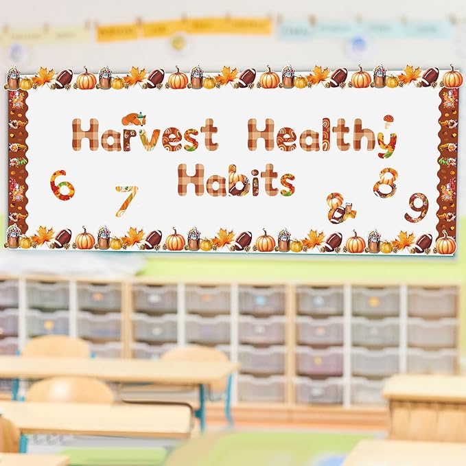221 Pcs Bulletin Board Letters Round Alphabet Number Punctuation Symbol Combo - Image 7