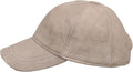 Suede Leather Baseball Cap – Unstructured 6 Panel Adjustable Strapback Hat for Men & Women