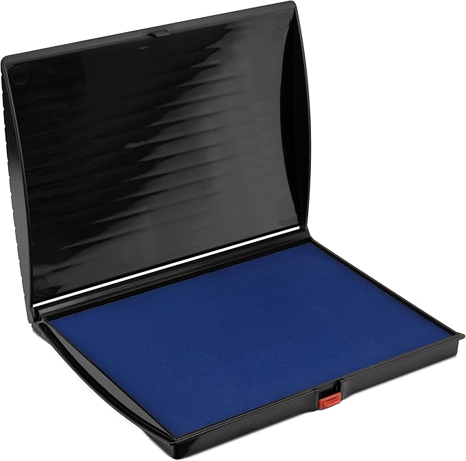 Large Premium Blue Ink Stamp Pad by Rubber+Stamp+Creation