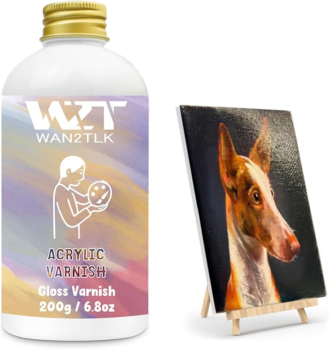 Acrylic Varnish, Professional Gloss Varnish by WAN2TLK