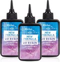 JDiction UV Resin 300g, Crystal Clear UV Resin Solar Cure Sunlight Activated by JDiction
