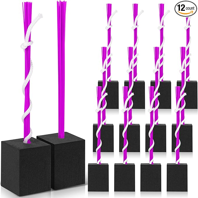 Shappy 12 Pieces Baseball Base Plugs with Tassel Heavy Duty Anchor Plugs for Baseball Field and Softball Accessories
