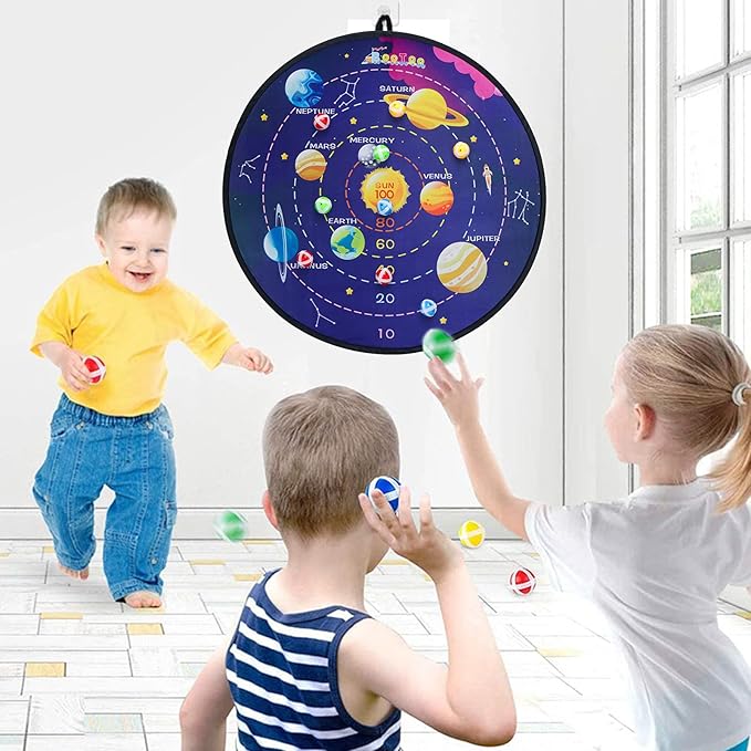 BooTaa 29" Large Dart Board for Kids, Kids Dart Board - Image 4