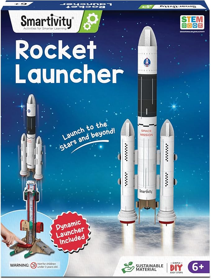 Smartivity Rocket Launcher STEM Kit by SMARTIVITY