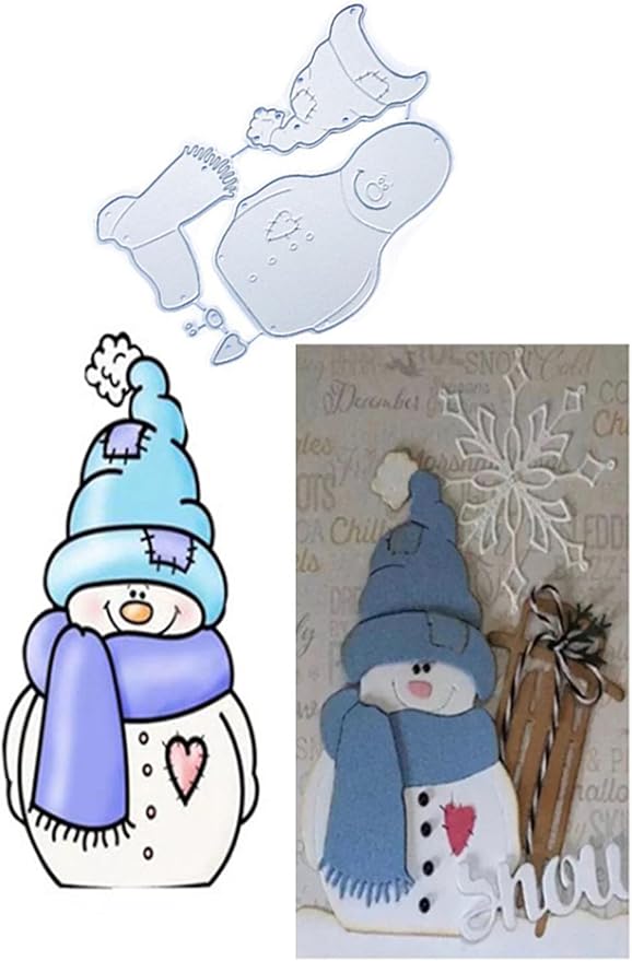 Metal Cutting Dies DIY Merry Christams Embossing Stencil Template Scrapbooking by Annchaos