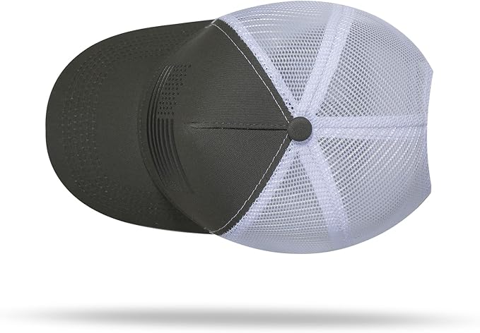 American Flag Trucker Hat - Snapback Hat, Baseball Cap for Men Women - Breathable Mesh Side, Adjustable Fit - for Casual Wear