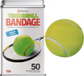 BioSwiss Bandages, Tennis Ball Shaped Self Adhesive Bandage Set, Latex Free, Sterile Wound Care, 50 Count