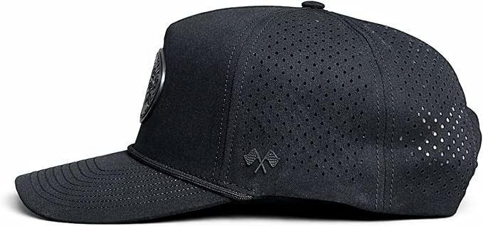 BRIMZ Outdoor Performance Hat - Water & Sweat Resistant Hats - Breathable & Moisture-Wicking Snapback