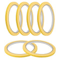 MECCANIXITY Masking Tape 0.2 Inch x 21 Yard Painter's Tape Yellow Paint Tapes by MECCANIXITY