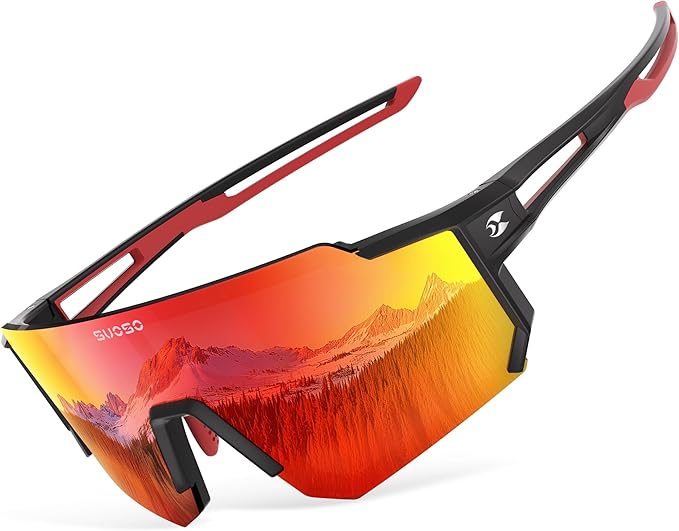 suoso Kids Polarized Sunglasses Youth Lightweight Sun glasses UV Protection Sports Sunglasses for 3-12 Boys Girls Baseball