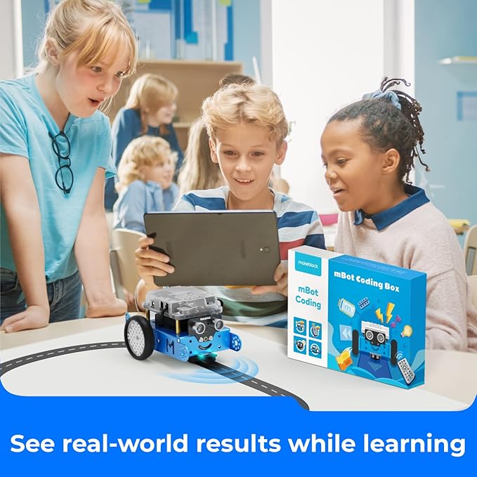 Makeblock mBot Robot Kit with Scratch Coding Box, STEM Projects - Image 4