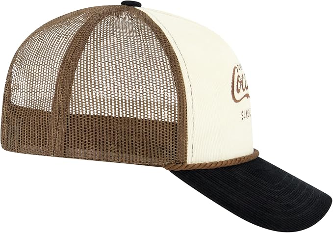 Coca Cola Hat, Adjustable Baseball Cap with Curved Brim, One Size