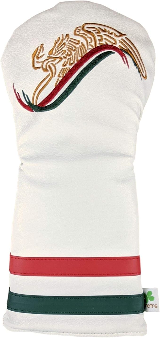 Foretra Mexico Driver Headcover Golf Club Covers Blade Mallet Putter Cover Alignment Stick Holder Hybrid Fairway Wood Head Cover Mexican Style Novelty Golf Accessories for Most Brands