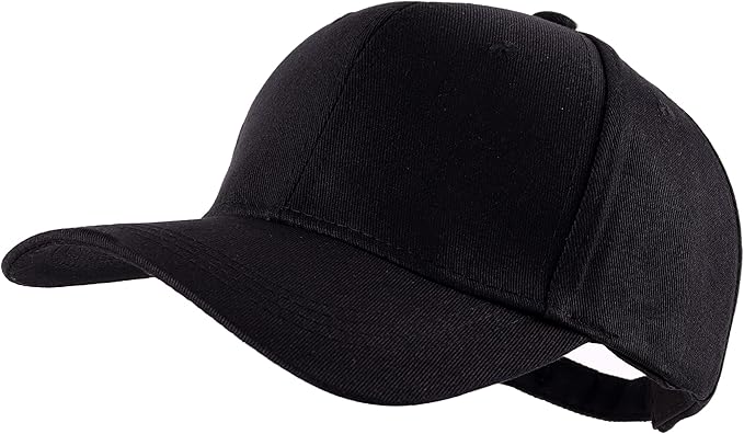 LANGZHEN Unisex Baseball Cap 100% Cotton Fits Men Women Washed Denim Adjustable Dad Hat