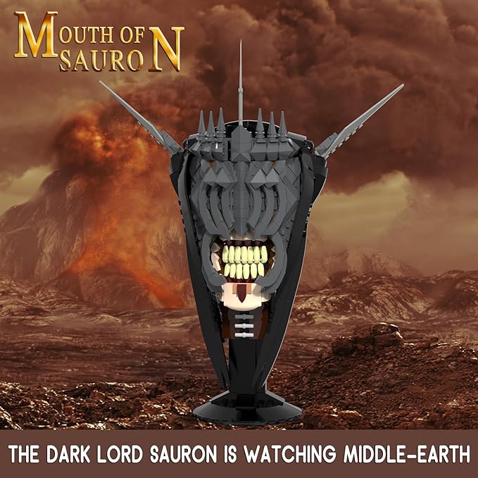 Lord Mouth of Sauron Building Toys Sets, Movie Model Figures, Halloween - Image 6