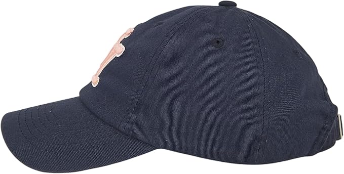 NY 3D Embroidered Cotton Dad Hat – New York Baseball Cap, Adjustable Metal Buckle Strap, Unstructured Low-Profile Style
