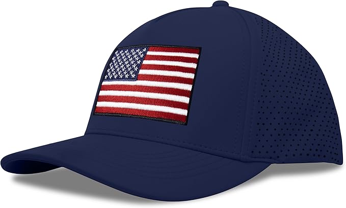 Performance Golf Hat – Adjustable Snapback Trucker Baseball Cap for Men & Women - Jetset Series