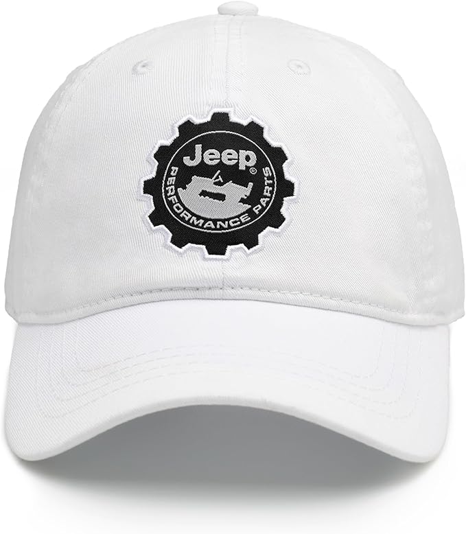 Jeep Performance Parts Baseball Cap | Woven Patch Hat | Adjustable | Officially Licensed