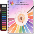 Watercolor Workbooks, Beginner Watercolor Painting Kit – 12 Colors Paint Set by Unknown