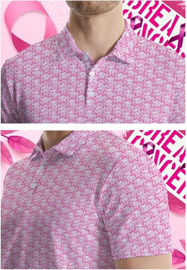 Mens Golf Shirts Golf Polo Shirts for Men Short Sleeve Polo Shirts Golf Gifts