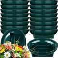 Karenhi 18 Pcs Floral Supplies Green Bowls by Karenhi