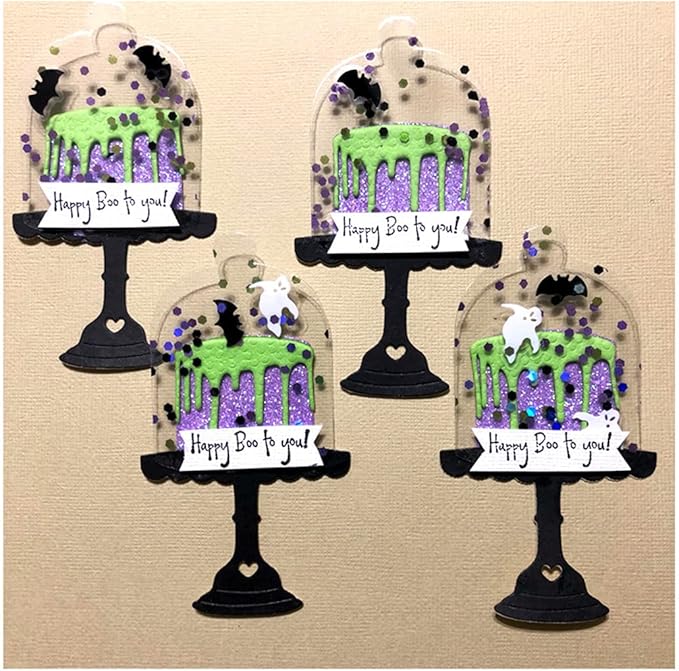 Mvchifay Cutting Dies Happy Birthday Holiday Thanks Greetings Metal Stencils - Image 4