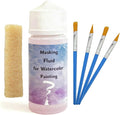 Pink Watercolor Masking Fluid by Tyrbsvlnar