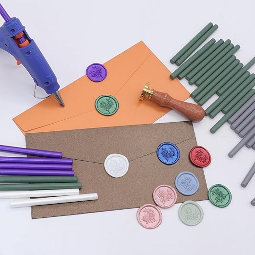 52pcs White Sealing Wax Sticks for Seal Stamp, Premium Glue Gun Sticks for - Image 5