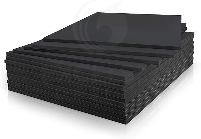 Black Foam Board 11 x 14 x 1/8" Inch, 15 Pack Acid-Free Foam Core Poster Board - Image 6