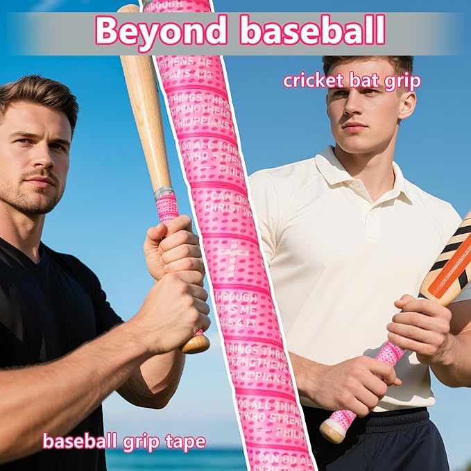 Eyourlife 2/4 Pack Baseball Bat Grip Bat Wraps for Baseball Lifestyle Softball Gifts Pro Feel Non-Slip Elite Batting Grip Tape for Bats Players