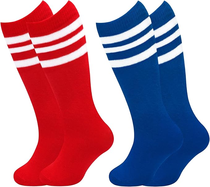 qikqik Toddler Soccer Socks Kids Soccer Socks Boys Baseball Sock Youth Football Sock Girls Softball Accessories Team Sports