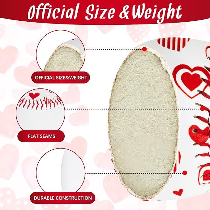 Baseballs PVC 9in Practice Baseball for Training Hitting Lifestyle Decor Ideal Personalized Inspired Gifts for Players Coaches Moms