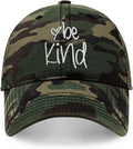 CHOK.LIDS Be Kind Trendy Womens Baseball Cap Unisex Fashion Cotton Polo Style Fun Inspirational Saying Seasonal Headwear