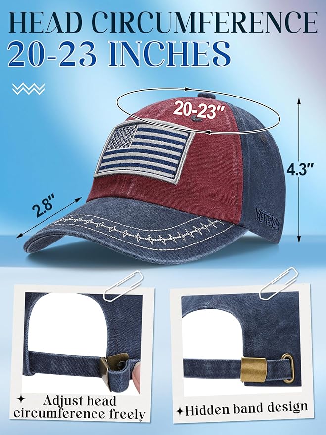 Biggun Trendy Embroidered Baseball Cap for Girls Women Men - Adjustable Soft Breathable Hats for Casual Wear
