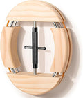 4 Way Hat Stretcher, Hat Stretcher for Fitted Hats, Heavy Duty Hats Shaper Extender w. Lever Wrench for Men All Kind of Caps