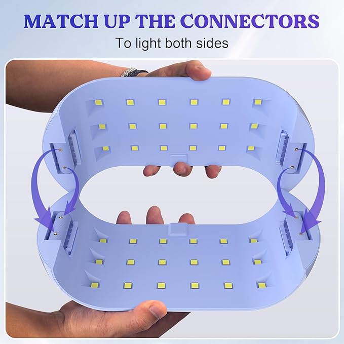 LET'S RESIN UV Light Advanced, Two-Sided Longer time Setting UV Resin Light - Image 6