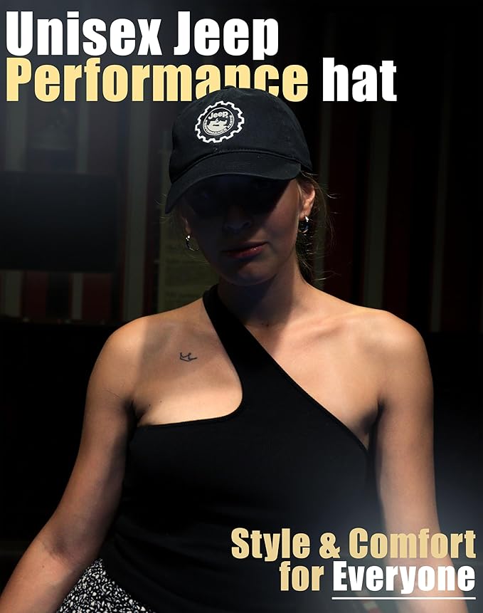 Jeep Performance Parts Baseball Cap | Woven Patch Hat | Adjustable | Officially Licensed