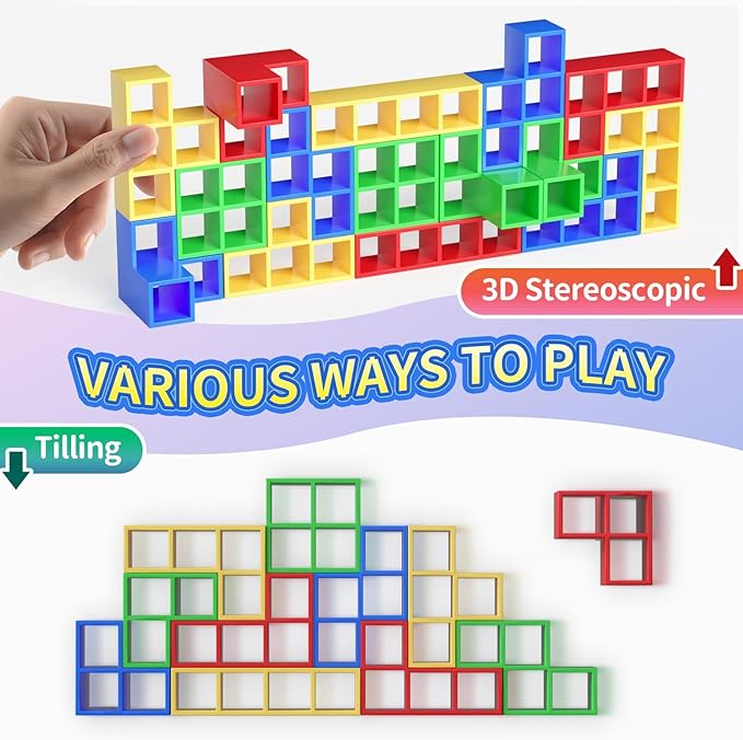 48 Pcs Game Gifts, Balance Stacking Blocks Game，Perfect - Image 4