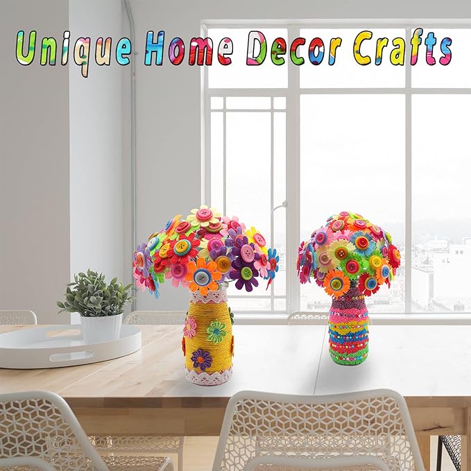7july Crafts for Girls Ages 6-10 Make Your Own Flower Bouquet - Image 6