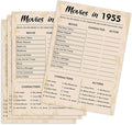 70th Birthday Party Games, Movies in 1955 Games, Birthday Party Supplies by QUPT