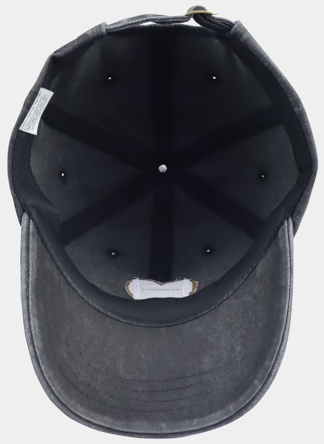 Football Heart Hat for Men Women, Adjustable Cotton Embroidered Heart Football Baseball Cap