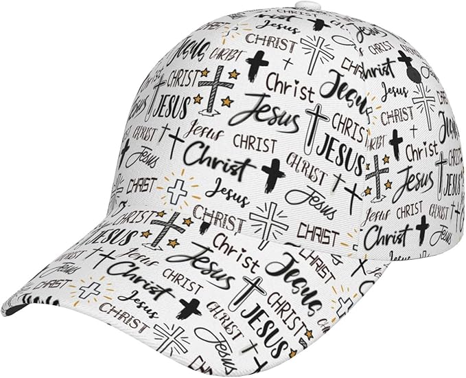 Jesus Baseball Cap Christian Trucker Hat Easter Hats Religion Snapback Cap Adjustable for Women Men