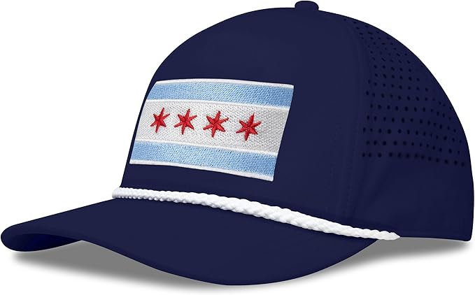 Performance Golf Hat – Adjustable Snapback Trucker Baseball Cap for Men & Women - Jetset Series
